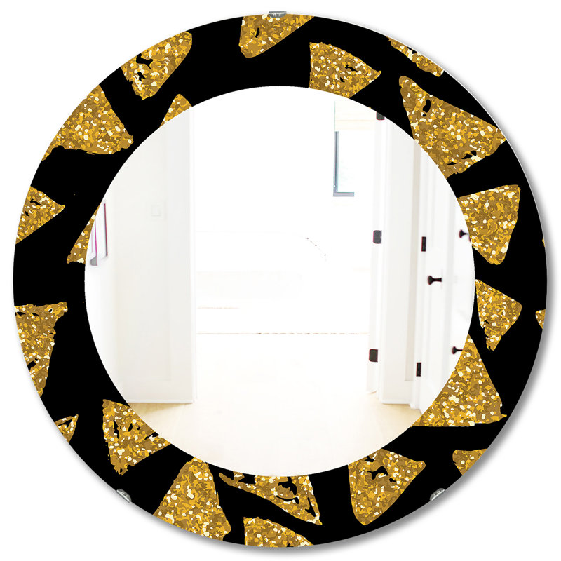 Miroir mural Obsidian Impressions 11, H 31,5 po x l po