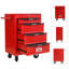 Coffre à outils roulant en métal avec 4 tiroirs, armoire à outils à 4 tiroirs de 20 po avec glissières à roulement à billes, coffre à outils en acier-1429140458