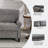 Mid Century Upholstered Sofa