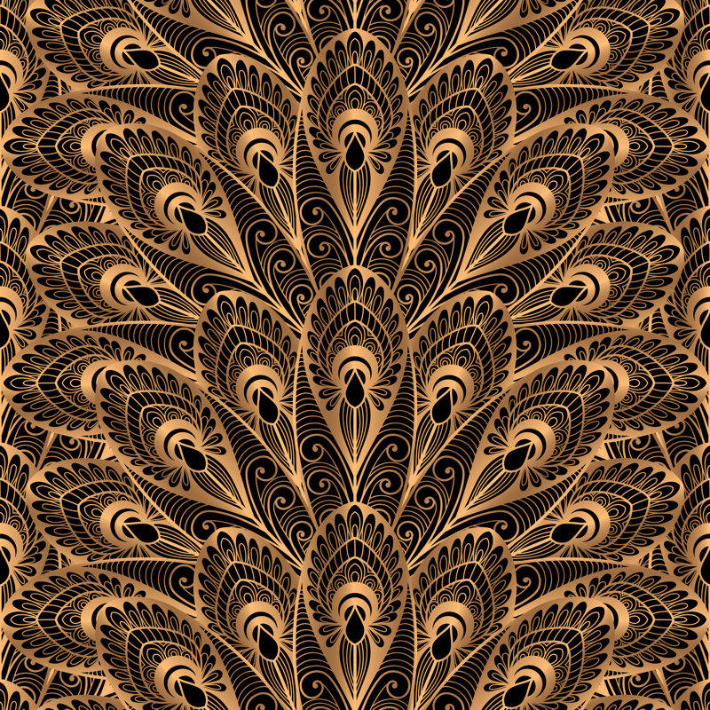 Luxury Background Vector by Irinelle - Wrapped Canvas Print, 30cm H x 30cm W