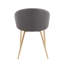 Chaise avec accoudoirs rembourrée Josie-1696951237-1633635269