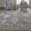 Wendover Oriental Area Rug in Charcoal-753286176