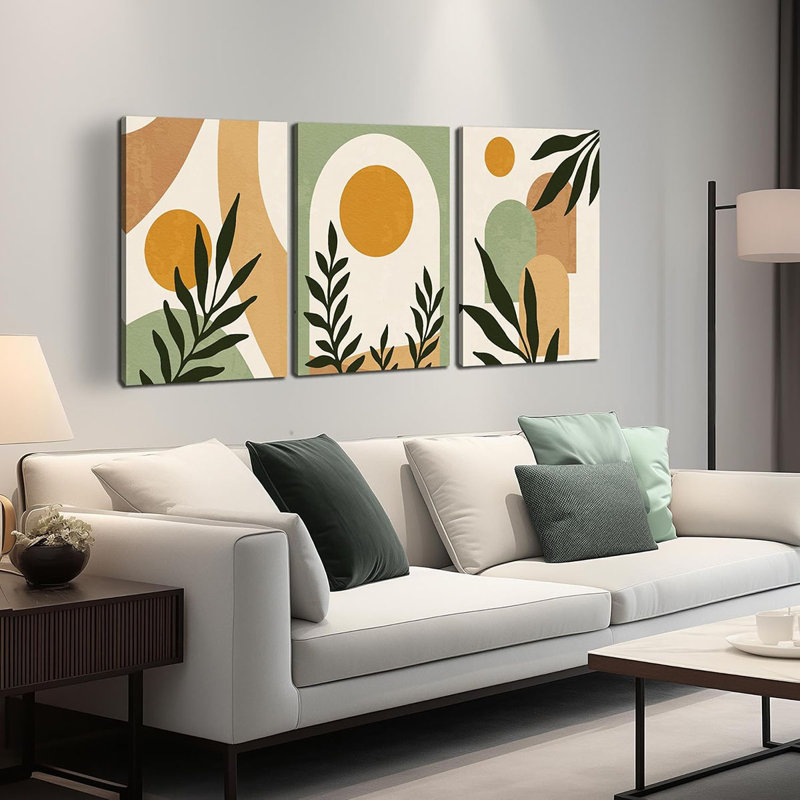 3 Piece Wrapped Canvas Set