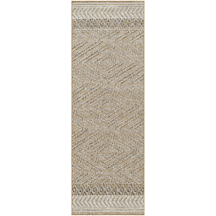 Issel Southwestern Brown Indoor/Outdoor Area Rug