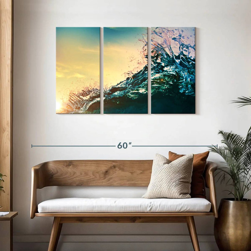Alvord Retro Wave, 28" H x 45" W