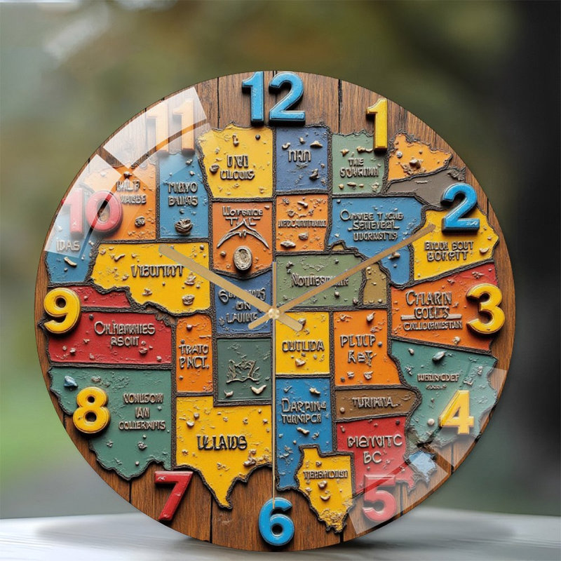 Horloge murale 12 po