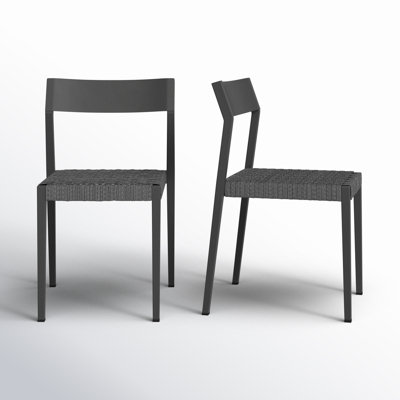 Rosier Stackable Patio Side Chair