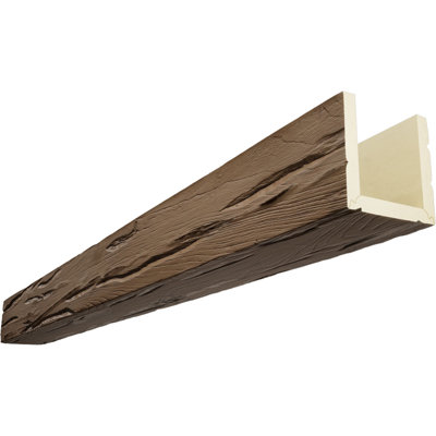 Riverwood Endurathane Faux Wood 3-Sided Ceiling Beam (U-beam)