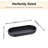 Oval Black Bathroom Tray-121430766