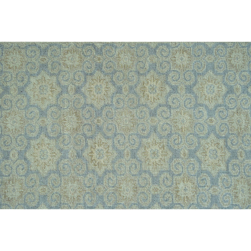 Handmade Wool Area Rug, Runner 2'6" x 12'