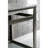 Kingston Brass Quadras 31-Inch Ceramic Console Sink with Steel Base and Glass Shelf-49619354-49610571