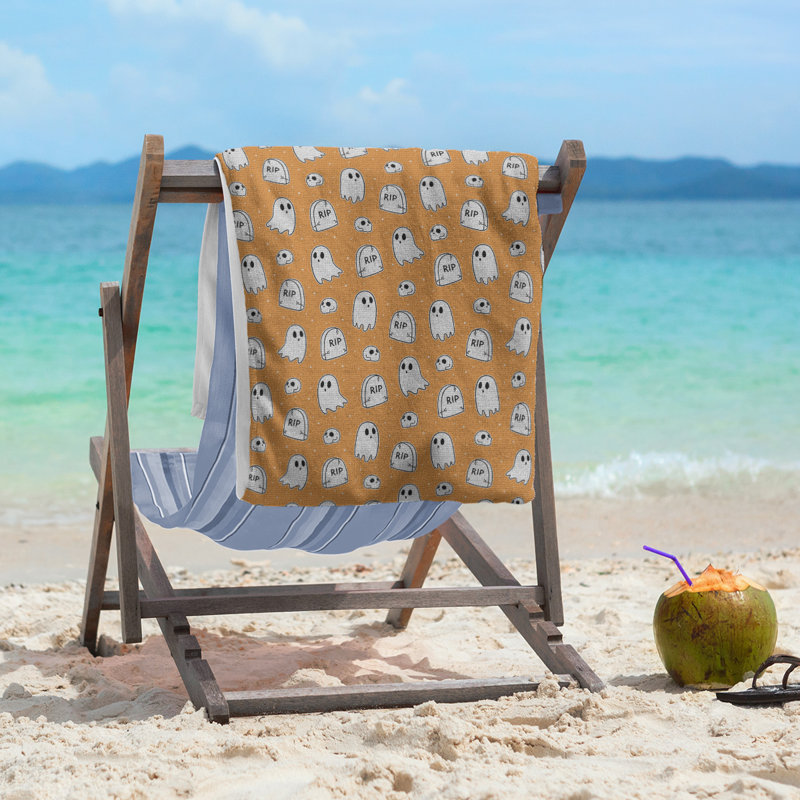Katelyn Elizabeth Beach Towel, Orange