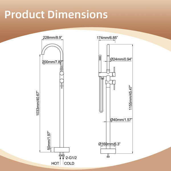 Dimensions du produit