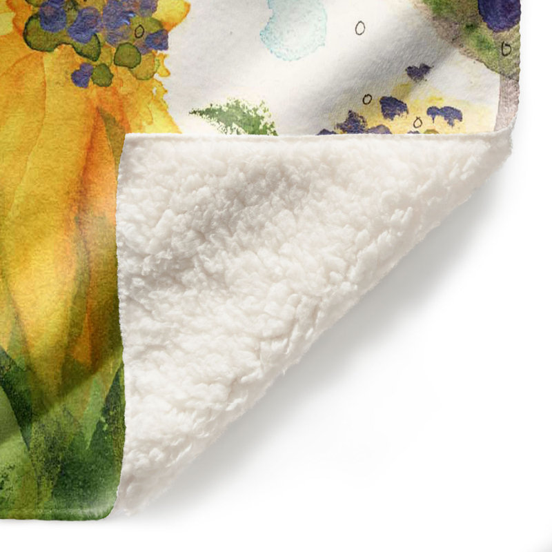  Couverture douce en sherpa, 51 po x 60 po