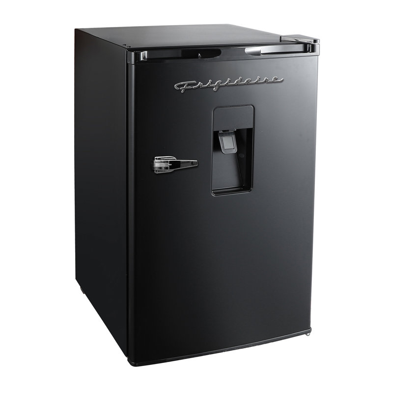 Frigidaire® Retro 4.5-Cu. Ft. Compact Fridge With Built-In Water Dispenser, Black