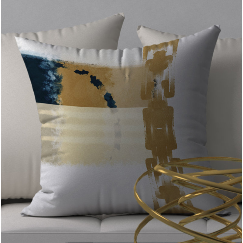 Housse de coussin décorative carrée/insert Precious, 24" X 24"