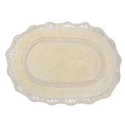 Winfree Cotton Non-Slip Bath Rug