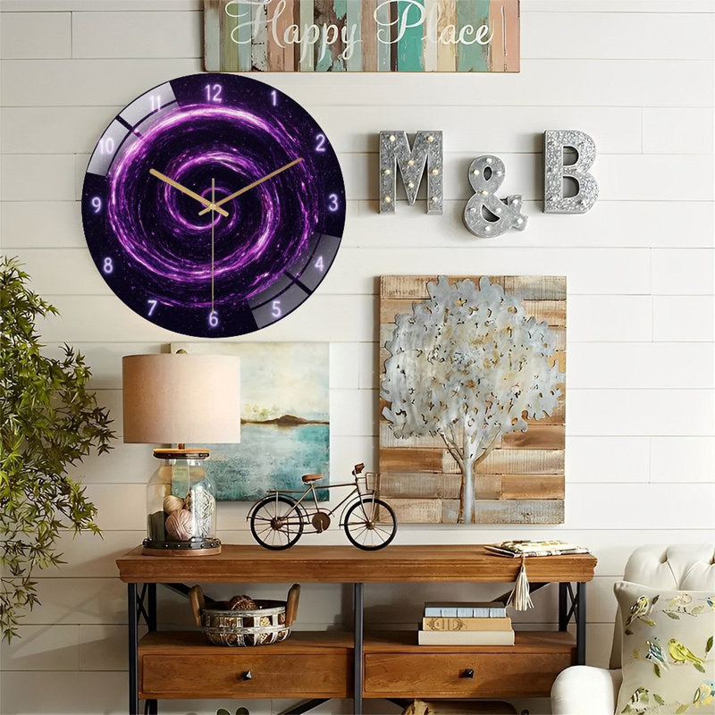 Horloge murale 12 po