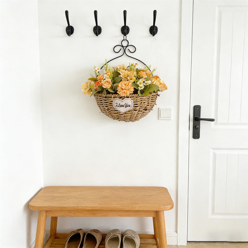 Wall-Mounted Artificial Flower