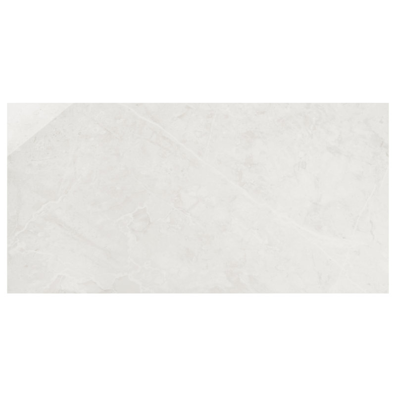 Dapple 11,81 po X 23,62 po Carrelage mural et de plancher en porcelaine polie aspect marbre (11,62 pieds carrés / caisse)