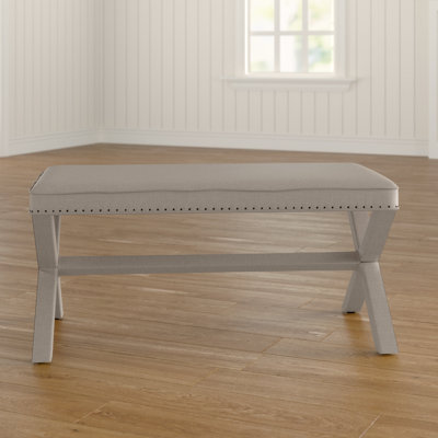 Lawrey Linen Upholstered Bench