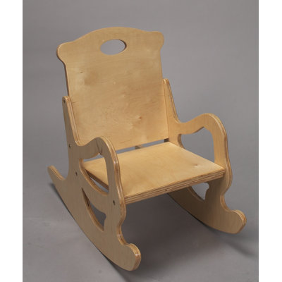 Damore Kids Rocking Chair and Ottoman