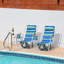 Chaise de plage inclinable Balmoral