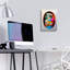 «The Ice Cream Cone» par Valery Vecu Quitard, art en verre acrylique-1811527685