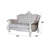 Versailles 69" Velvet Rolled Arm Loveseat-233585526-159910780