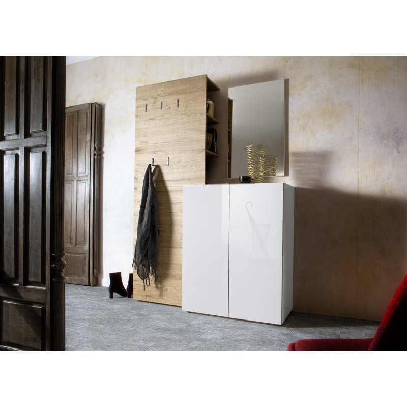 Pagano 80cm W Chest of Drawers, White