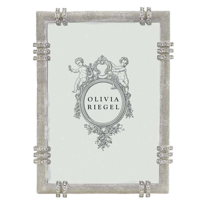 Cassini Metal Picture Frame, Silver, 5" x 7"