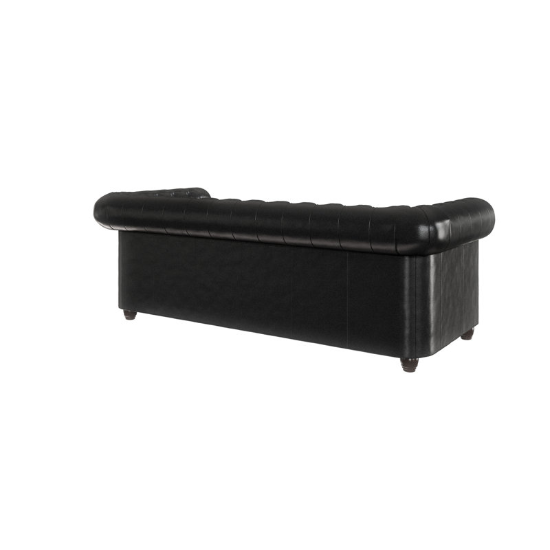  3 seater Chesterfield Sofa, Black