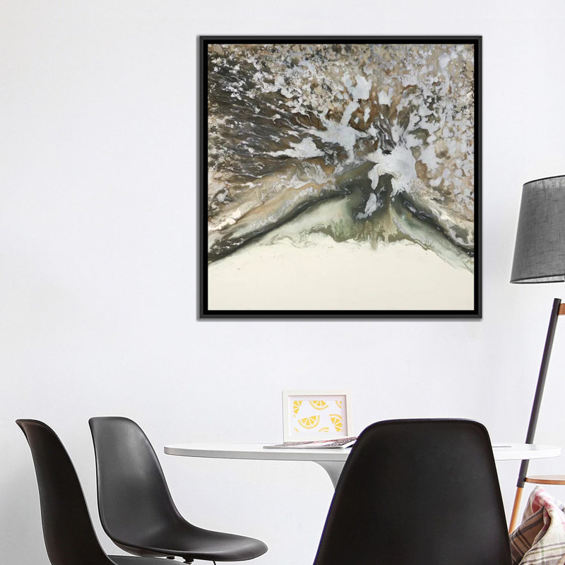 «Whisper» par Blakely Bering - Impression sur toile tendue sur châssis, H 26 po x l 26 po x P 1,5 po, Toile avec cadre noir