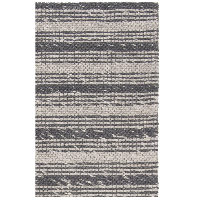 Maone Hand Loomed Performance Striped Rug, Runner 2'3" x 8'