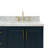 61'' Double Bathroom Vanity with Top-93359392