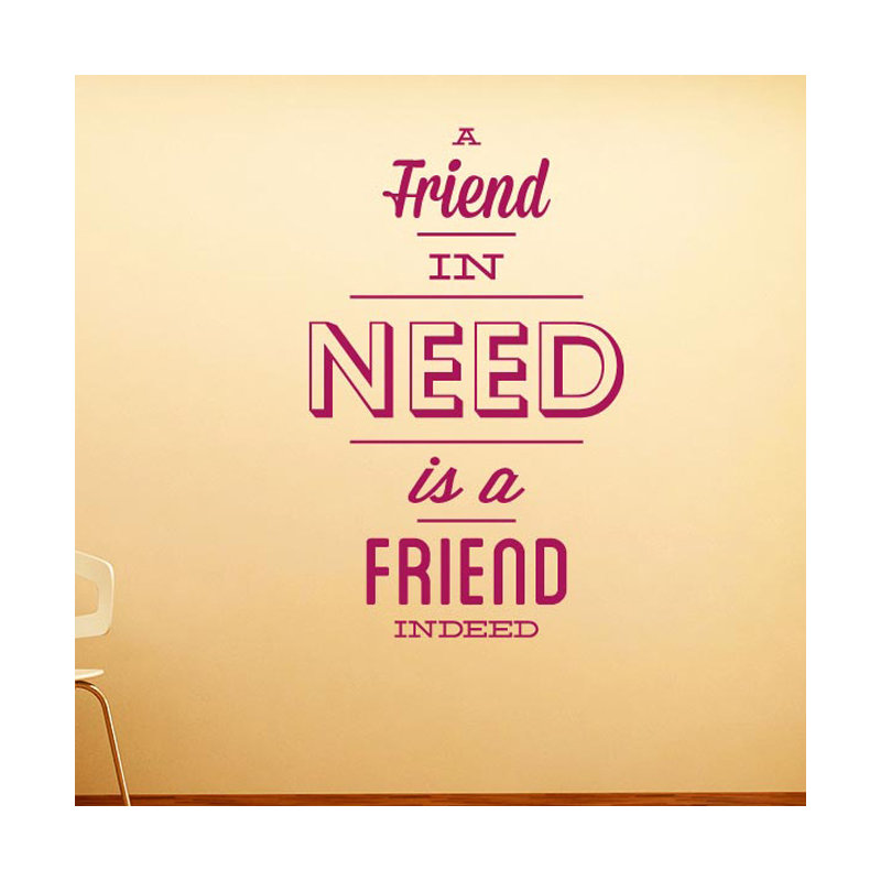 Wall Decal, Medium, Violet