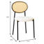 Chaise d'appoint de salle à manger Dannea-925248284