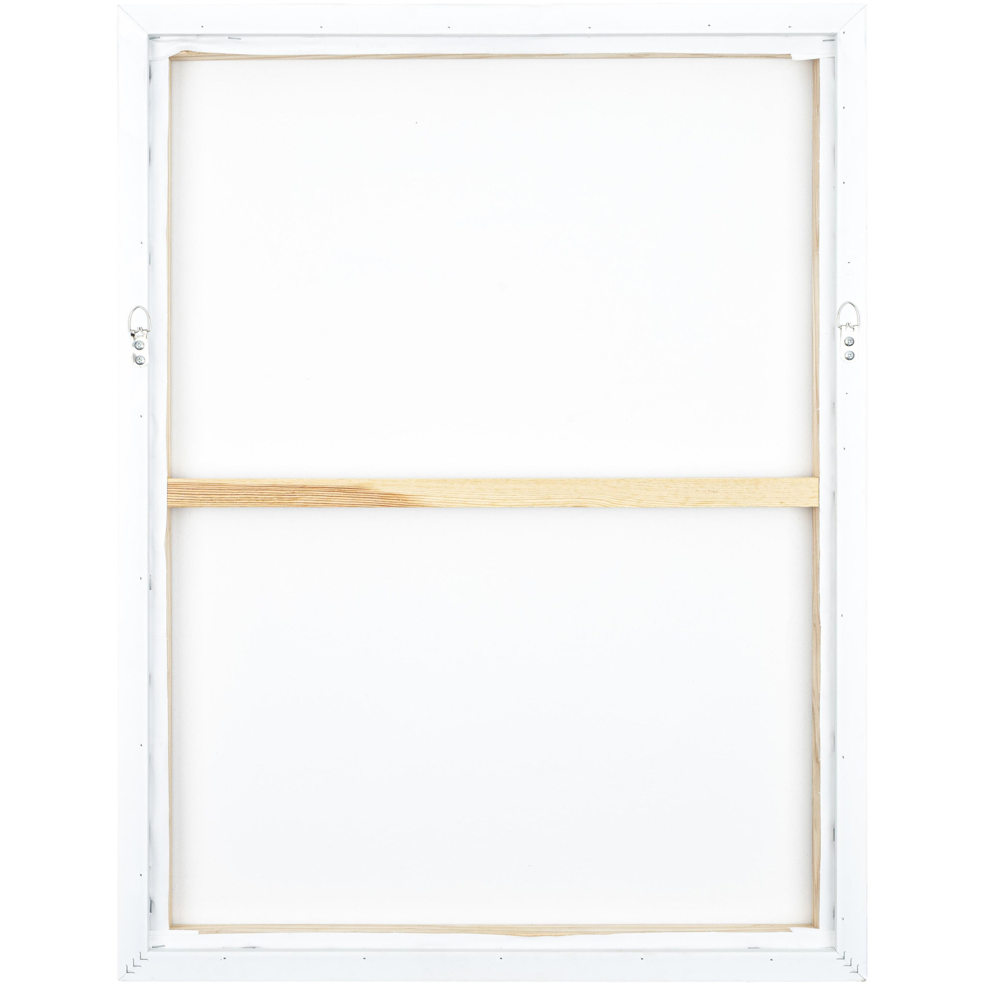Hemkund Abstract Painting, White, 32" H x 25" W