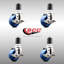 Swivel Stem Caster