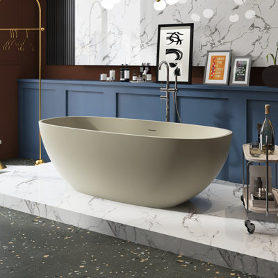Baignoire de trempage autoportante 67 po