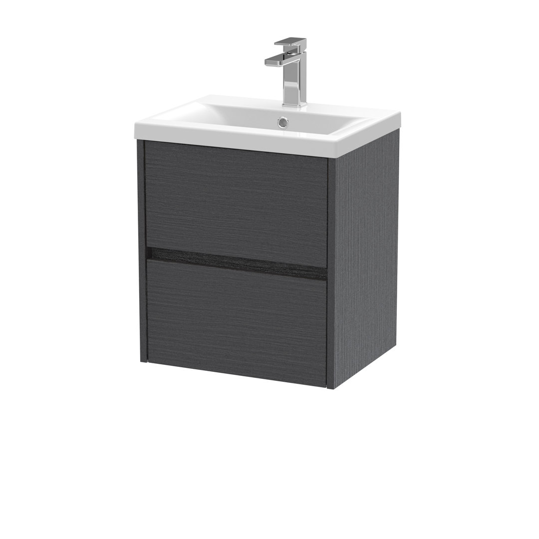 Havana 500mm Single Bathroom Vanity with Drop In Vitreous China Basin