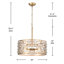 Lustre tambour 20 lumières Panra-734443308