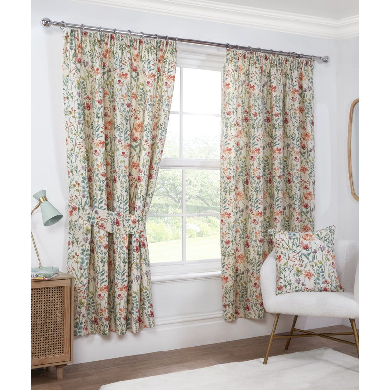Lilianna Room Darkening Curtain Panel Pair, 229 cm Width x 137 cm Drop