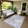 Machine Washable Indoor/Outdoor Jenning ACN2264 Floral Rug