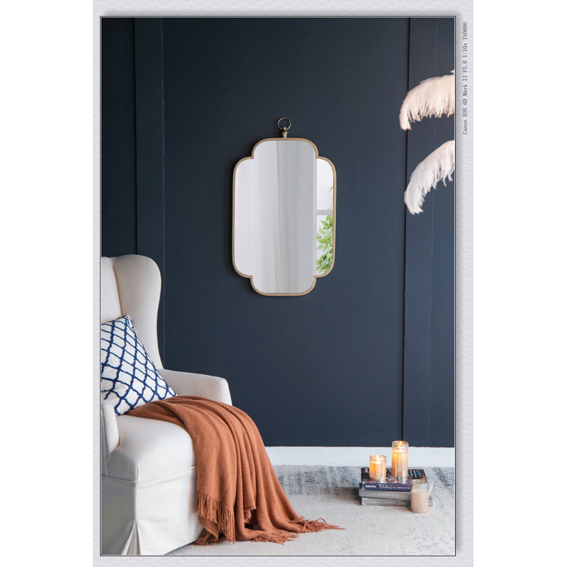 Miroir mural 19,7 "x 36" Champagne
