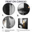 Abstrait dérive dorée du côté obscur - Art mural transitionnel moderne abstrait pour le salon-5712215-5712210-5712208