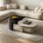 2-Piece Coffee Table Set with Marble Top