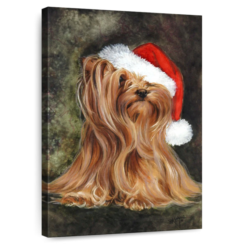 Noel Yorkshire Terrier, 24" H x 16" W