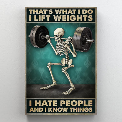 I Lift Weights I Hate People