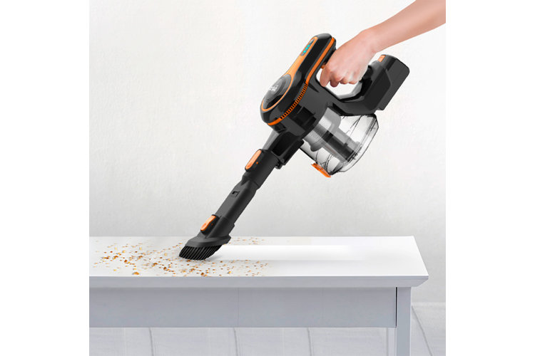 BLACK+DECKER 10.8 Volt Cordless Stick Vacuum (Convertible To Handheld) in  the Stick Vacuums department at